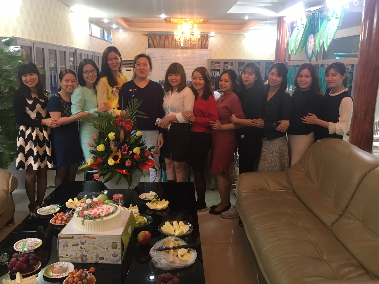 Celebrating 8/3 Women's Day at Representative Office in Ha Noi